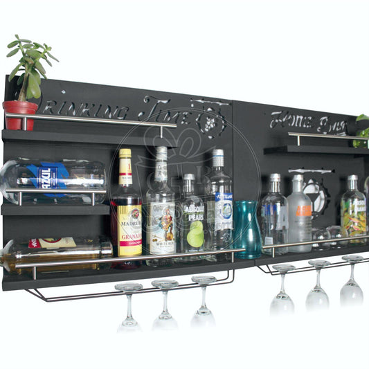 Cantina Led Bar Iluminacion Multicolor Kit Dos Piezas Iluminadas