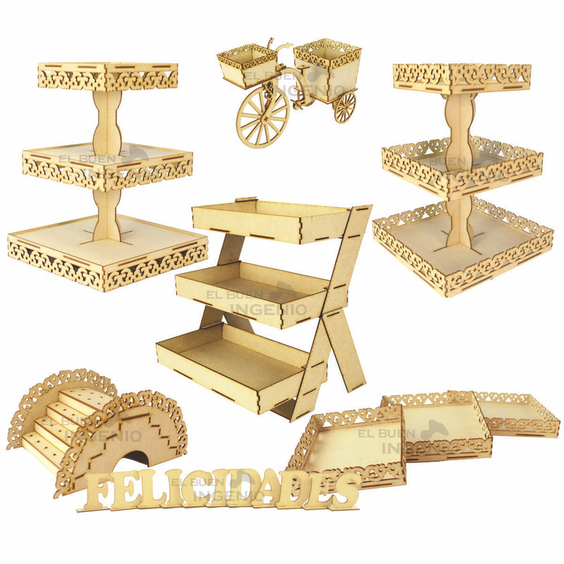 Mesa de Dulces para Boda Kit