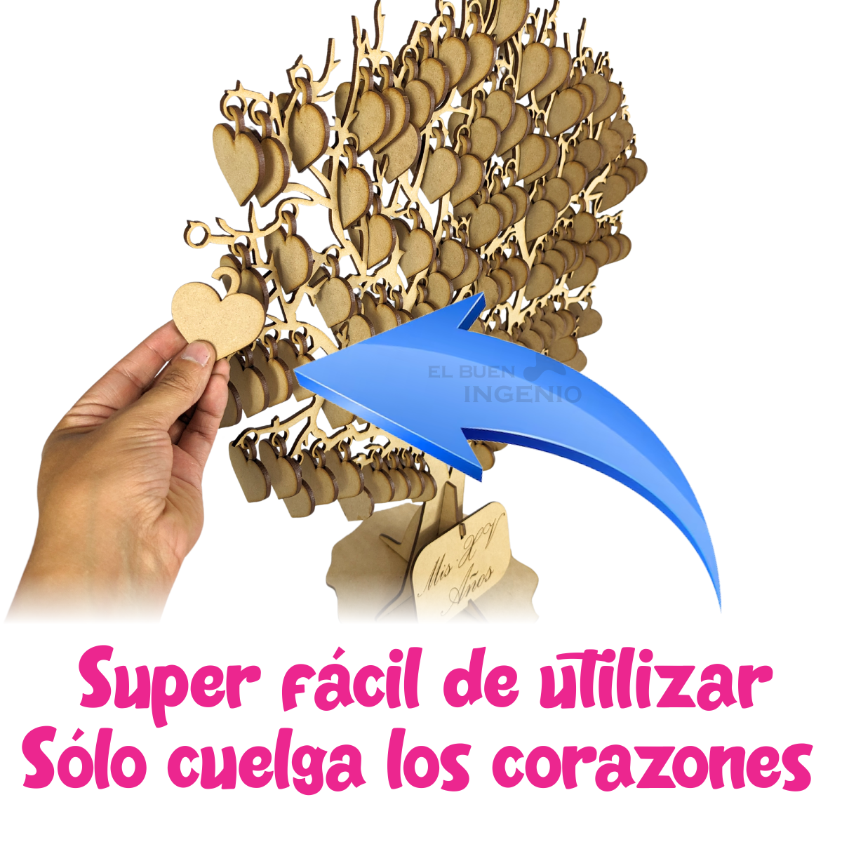 Arbol De Firmas 18 Años Mariposas Otras Figura Letrero Bienvenida