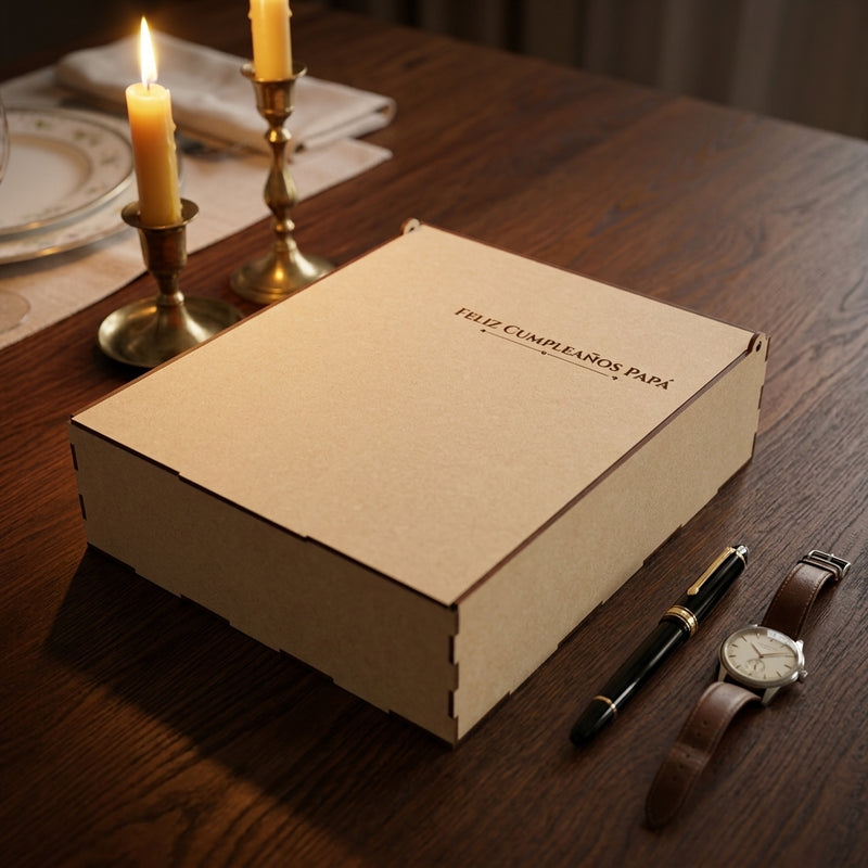 Caja con Tapa Abatible
