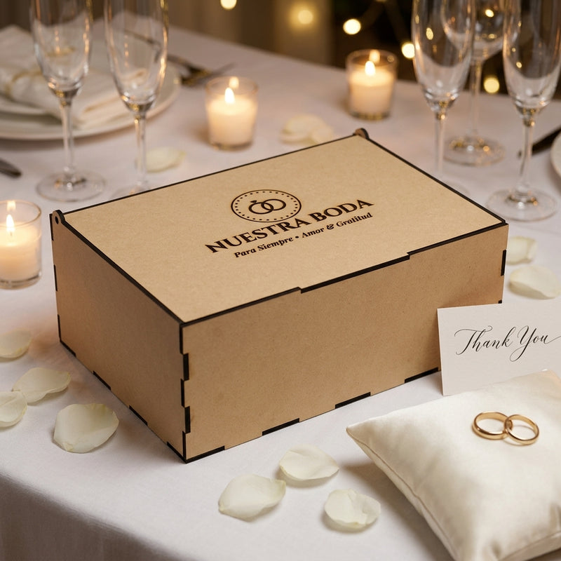 Caja con Tapa Abatible