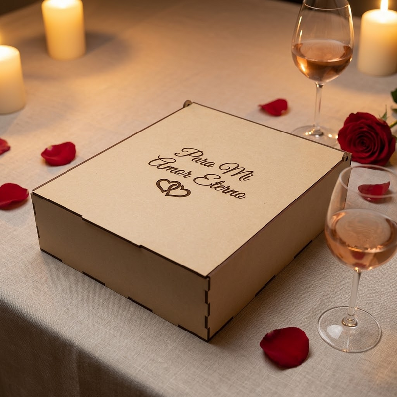 Caja con Tapa Abatible