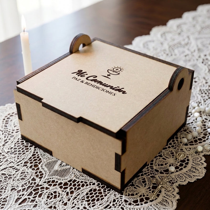 Caja con Tapa Abatible