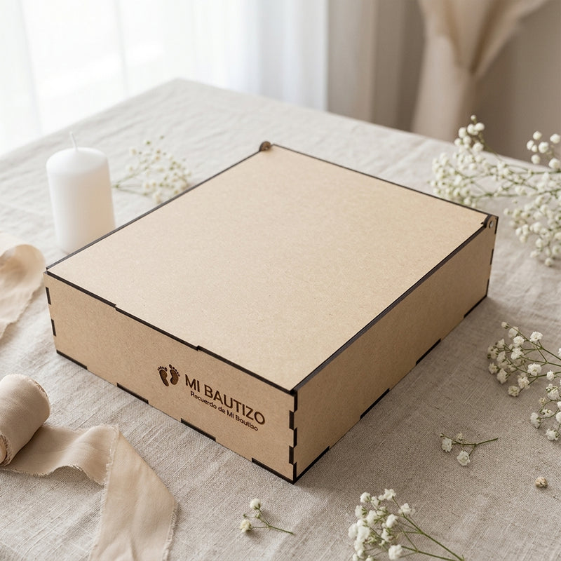 Caja con Tapa Abatible