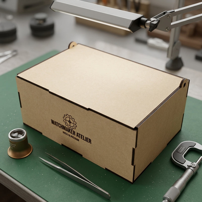 Caja con Tapa Abatible