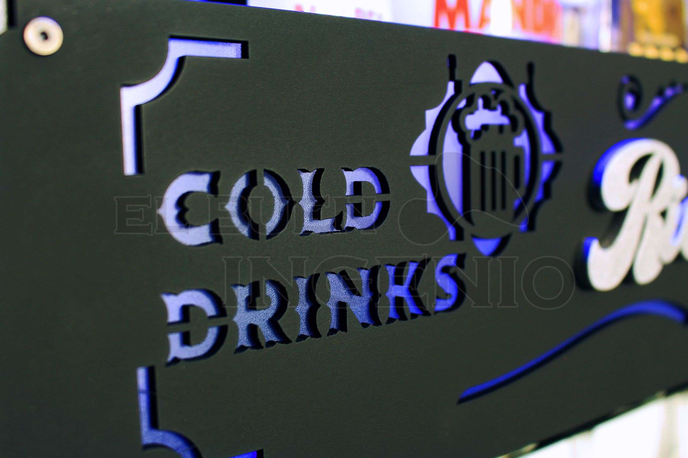 Bar Cava Cantina Moderna Leds Vinos Regalo Original Hombre Novio Personalizable