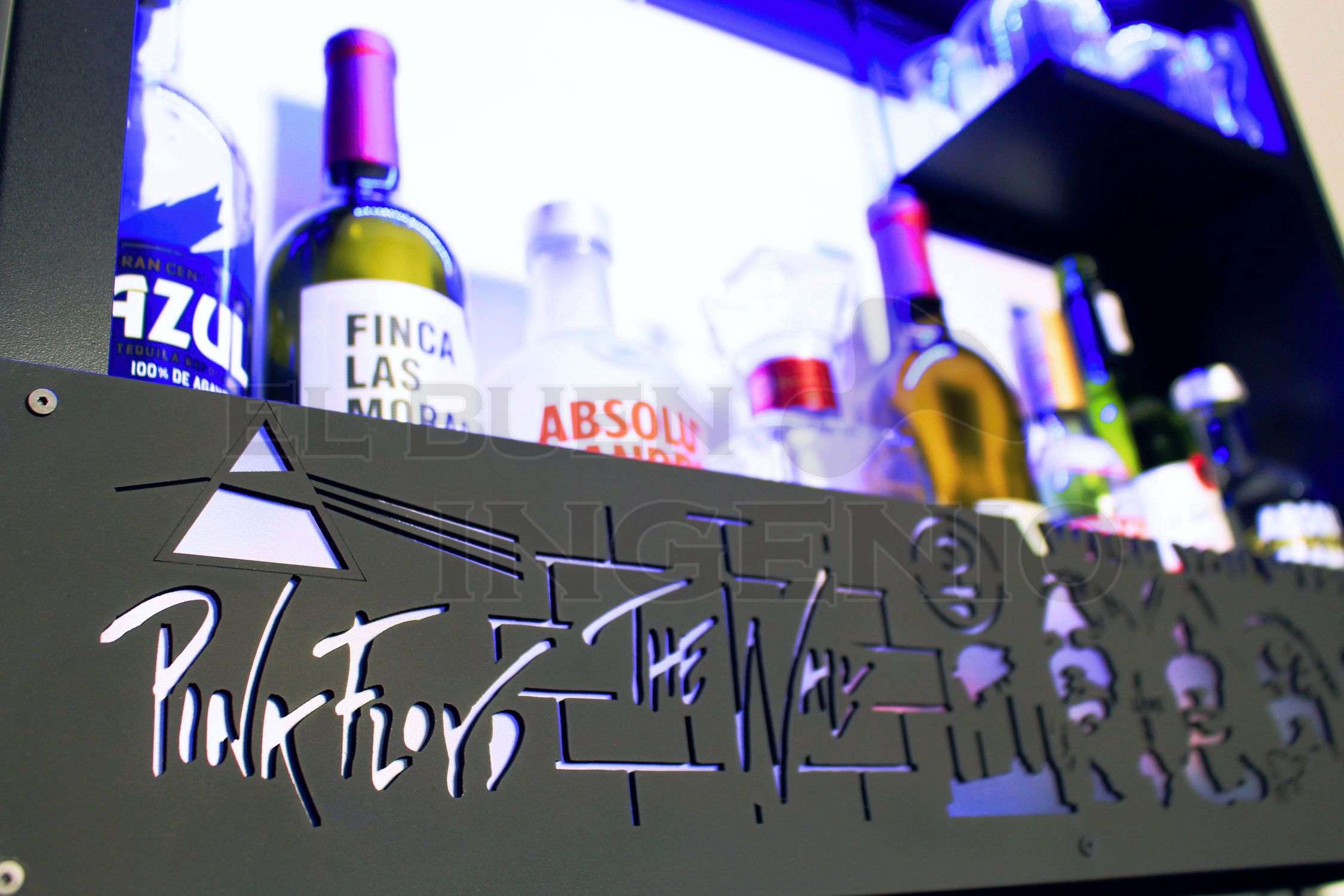 Bar Pink Floyd Cantina Cava Repisa Moderna Vino Roger Waters David Gilmour