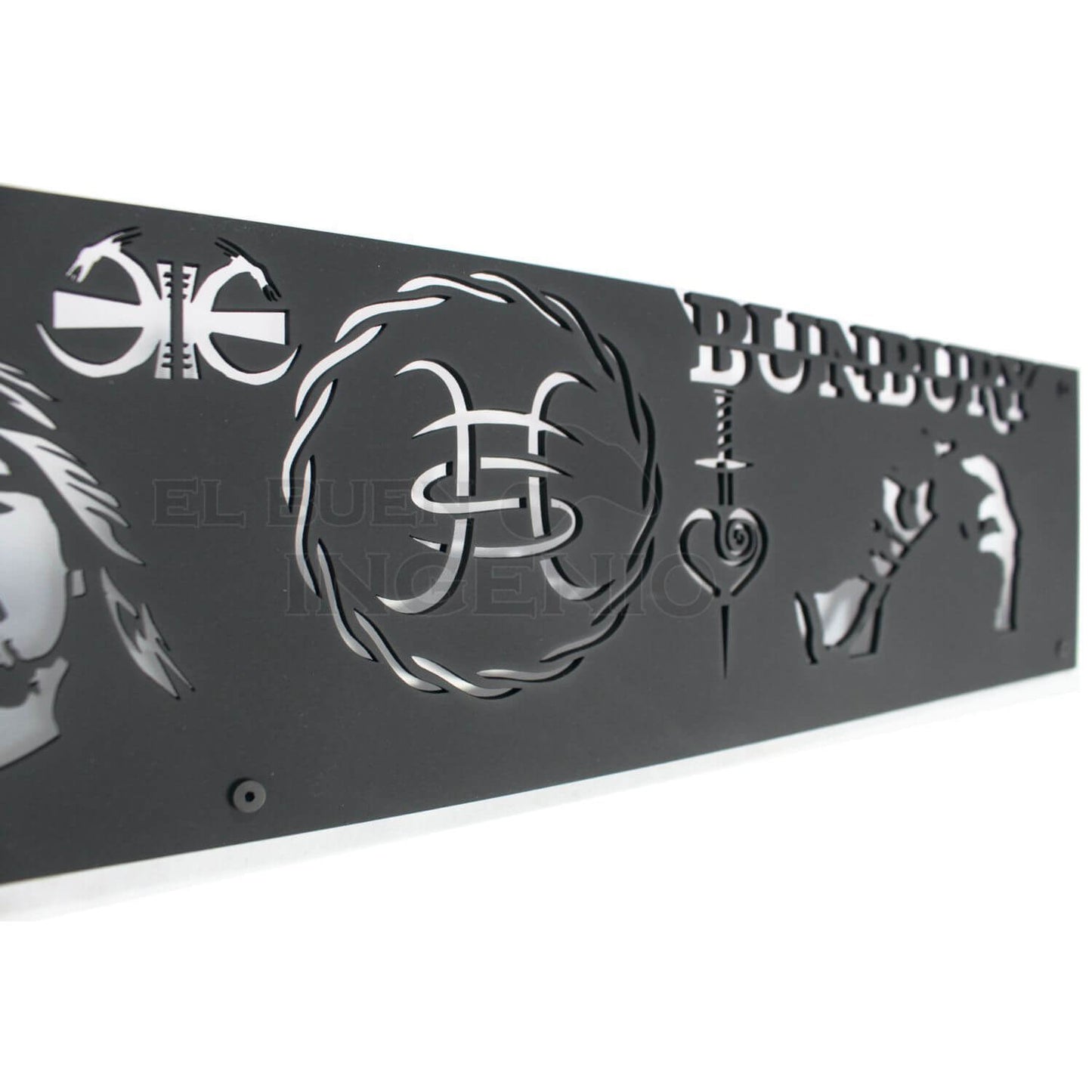 Cantina Heroes Del Silencio Bunbury Cantinera Moderna Led Bar Cava Porta Vinos Regalo Perfecto