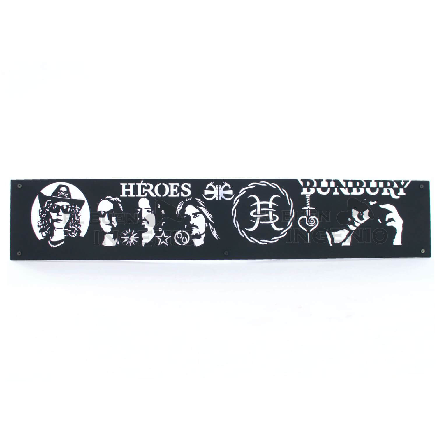 Cantina Heroes Del Silencio Bunbury Cantinera Moderna Led Bar Cava Porta Vinos Regalo Perfecto