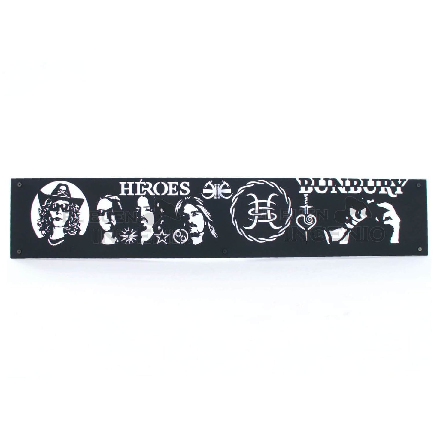 Cantina Heroes Del Silencio Bunbury Cantinera Moderna Led Bar Cava Porta Vinos Regalo Perfecto