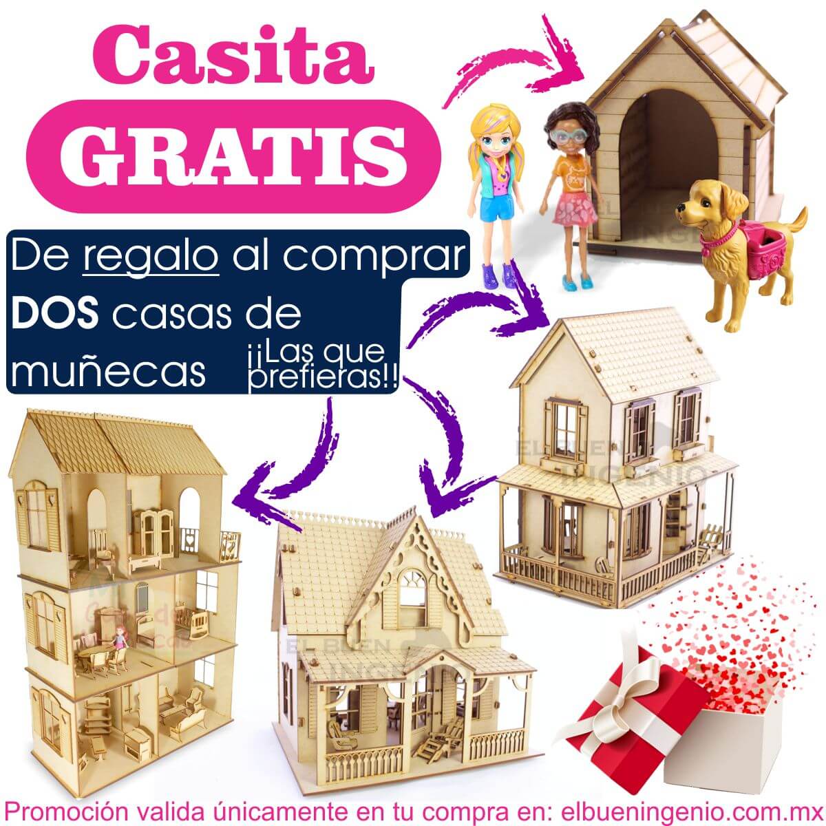 Casa de campo Polly II con muebles incluidos