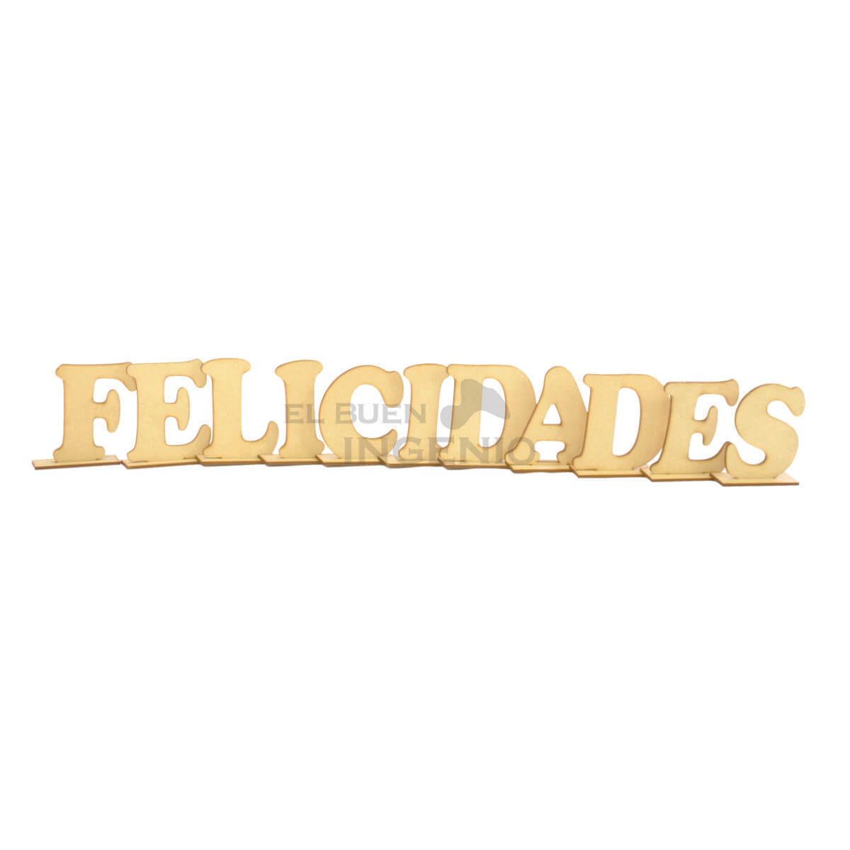 Letrero Felicidades para mesa de dulces