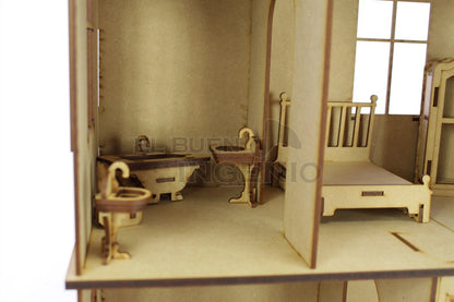 baño para muñecas Polly Pocket