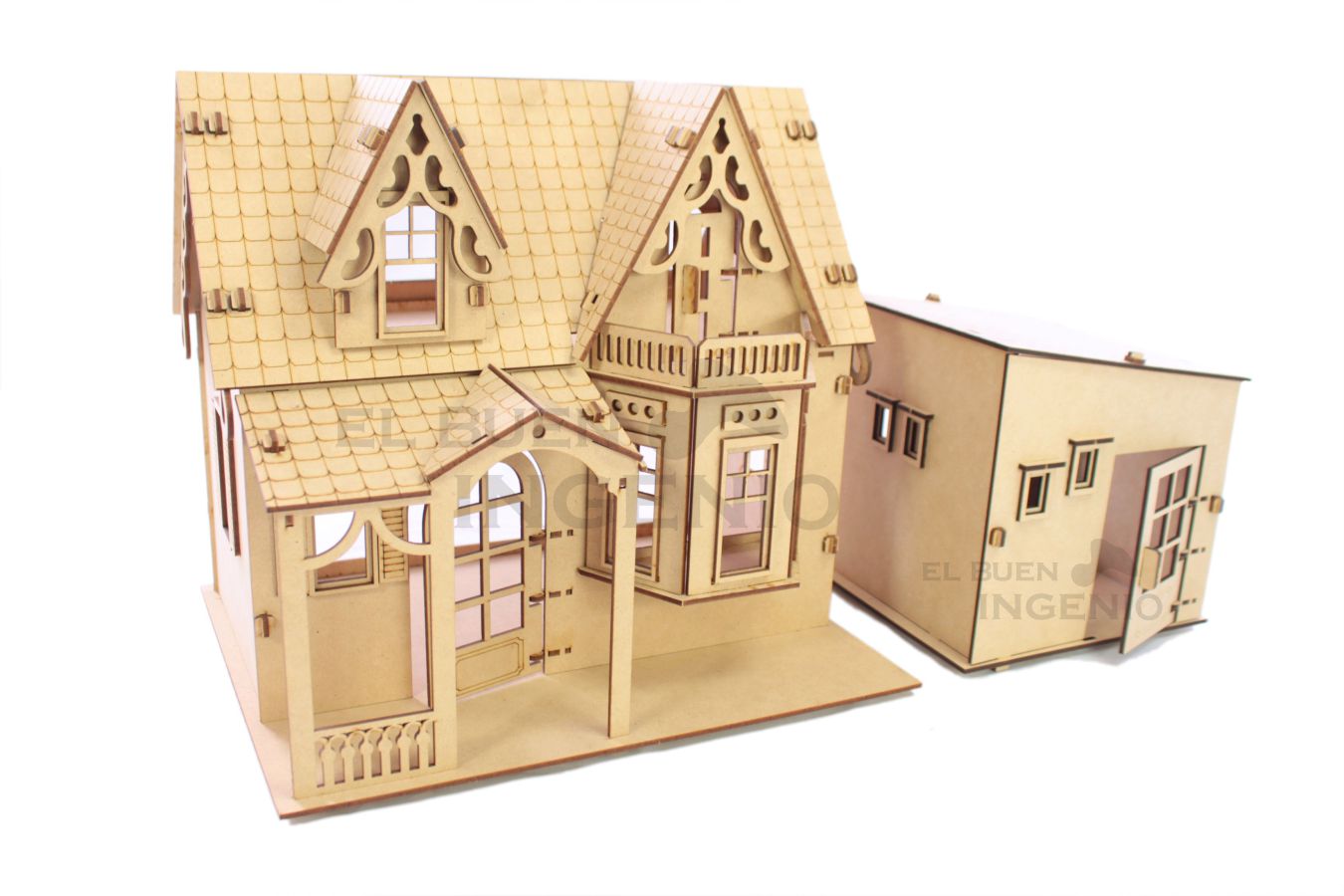 Set de baño para casas de muñecas de campo pequeñas