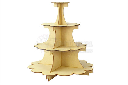 Base nube circular para cupcakes
