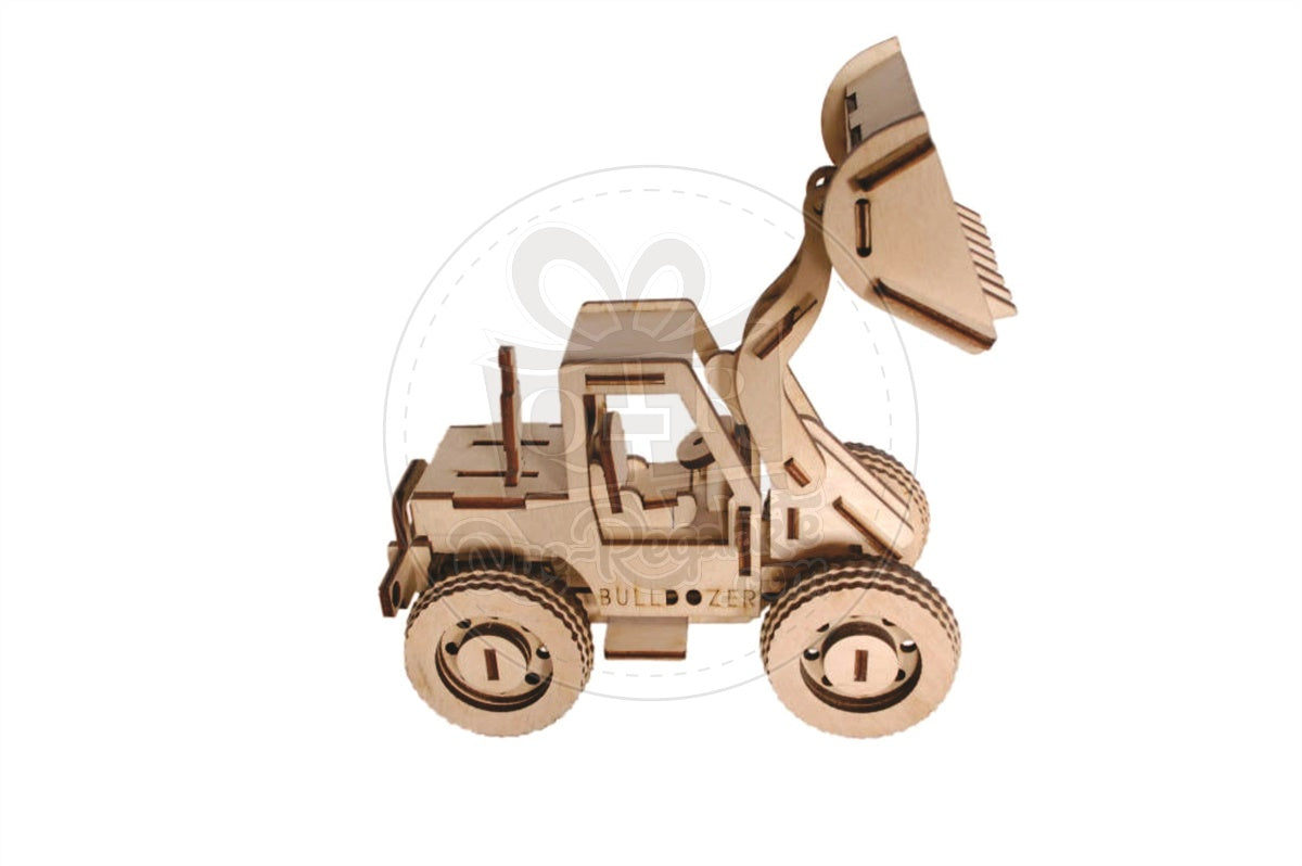 Bulldozer Maquinaria Construcción Rompecabezas