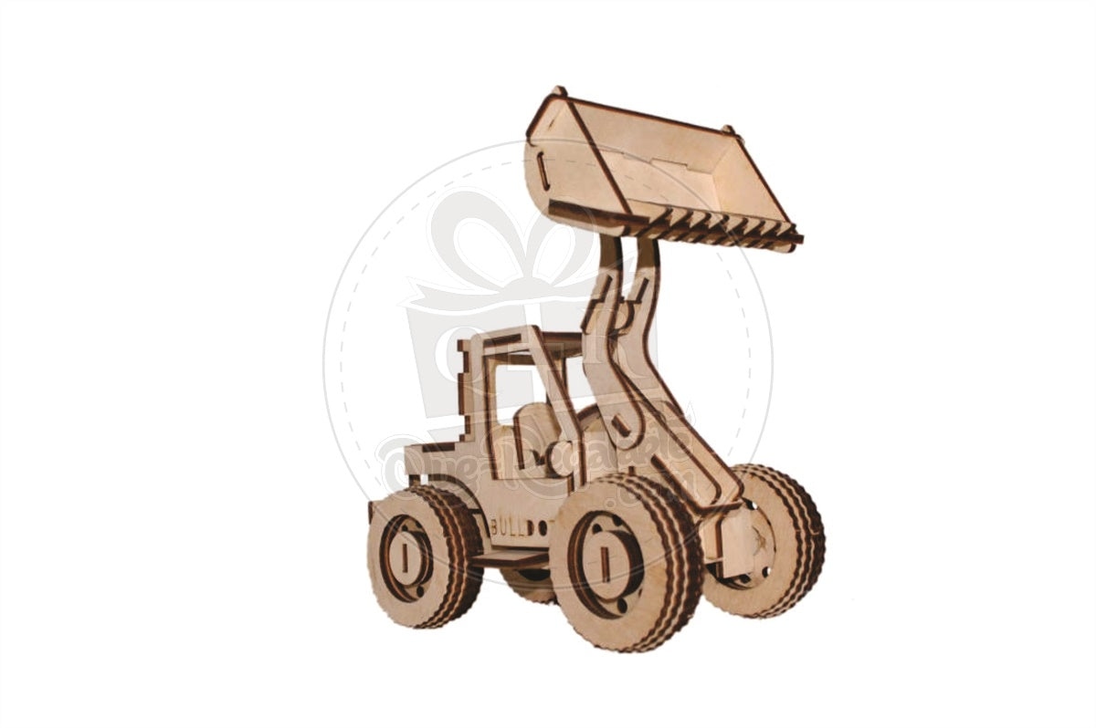 Bulldozer Maquinaria Construcción Rompecabezas