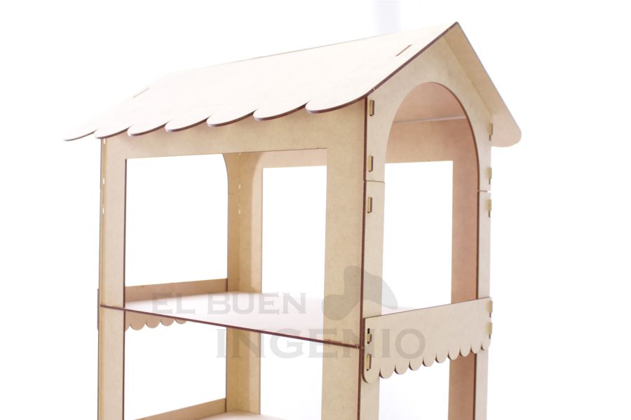 Carrito para mesa de dulces a escala 1:2