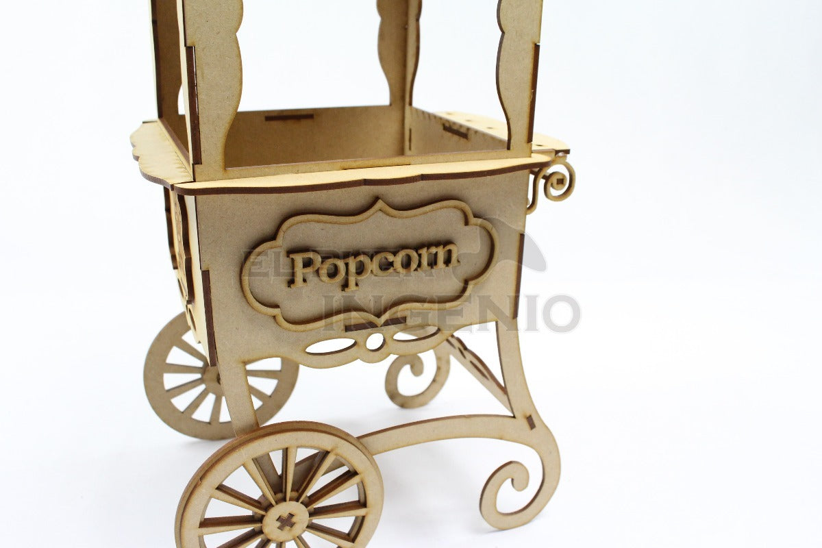 Carrito Palomitas carro para mesa de dulces