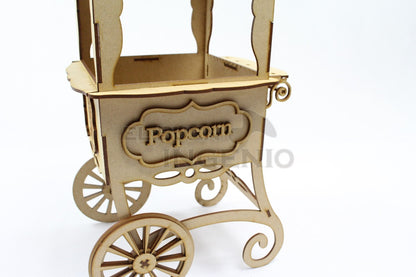 Carrito Palomitas carro para mesa de dulces