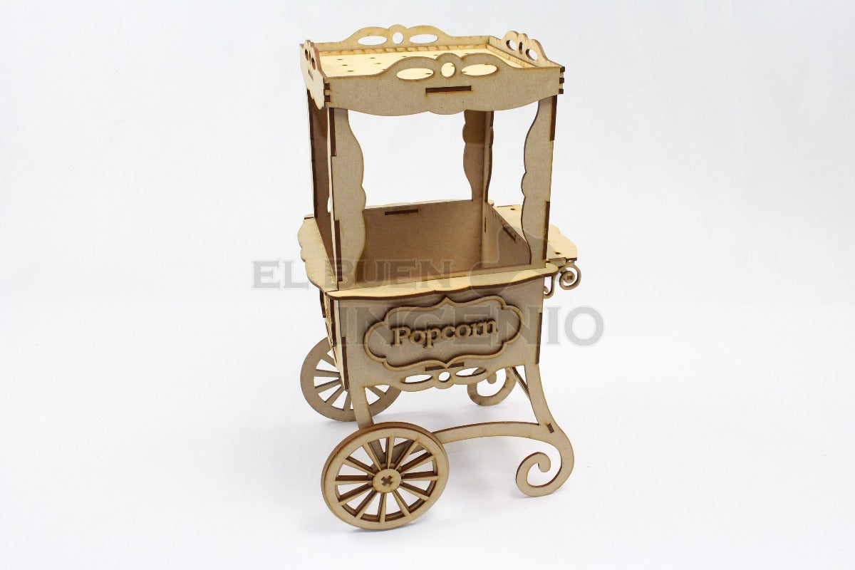 Carrito Palomitas carro para mesa de dulces