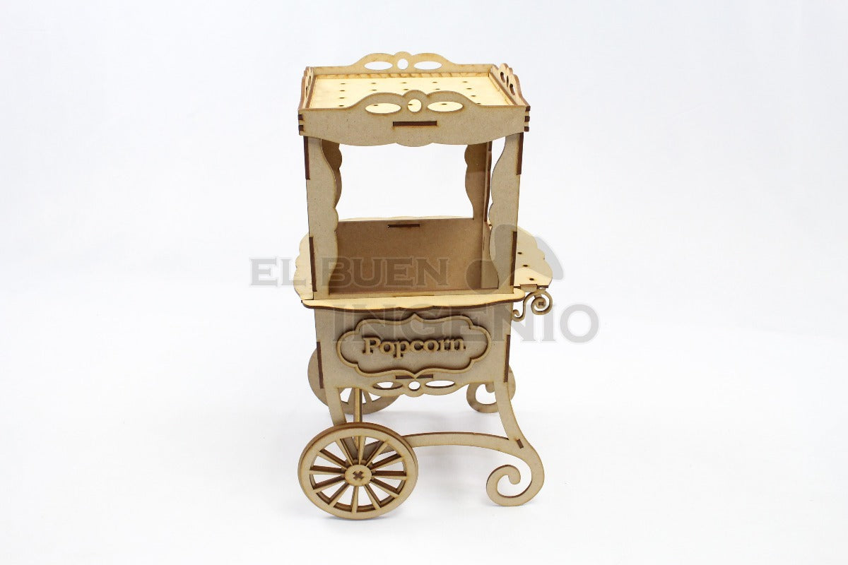 Carrito Palomitas carro para mesa de dulces