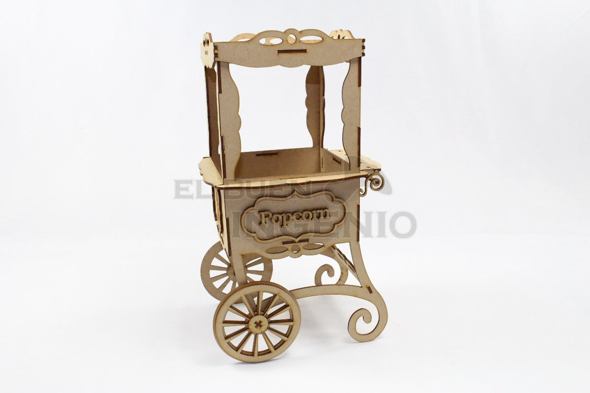 Carrito Palomitas carro para mesa de dulces