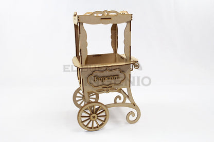 Carrito Palomitas carro para mesa de dulces