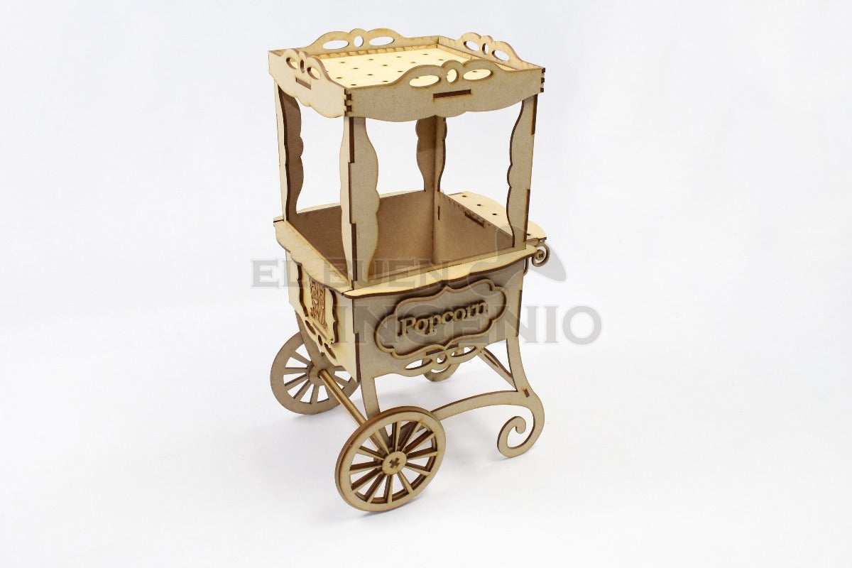 Carrito Palomitas carro para mesa de dulces