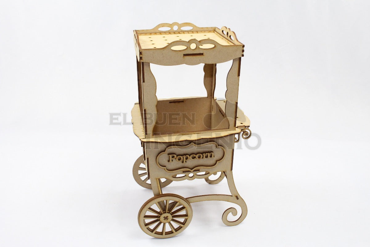 Carrito Palomitas carro para mesa de dulces