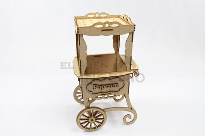 Carrito Palomitas carro para mesa de dulces