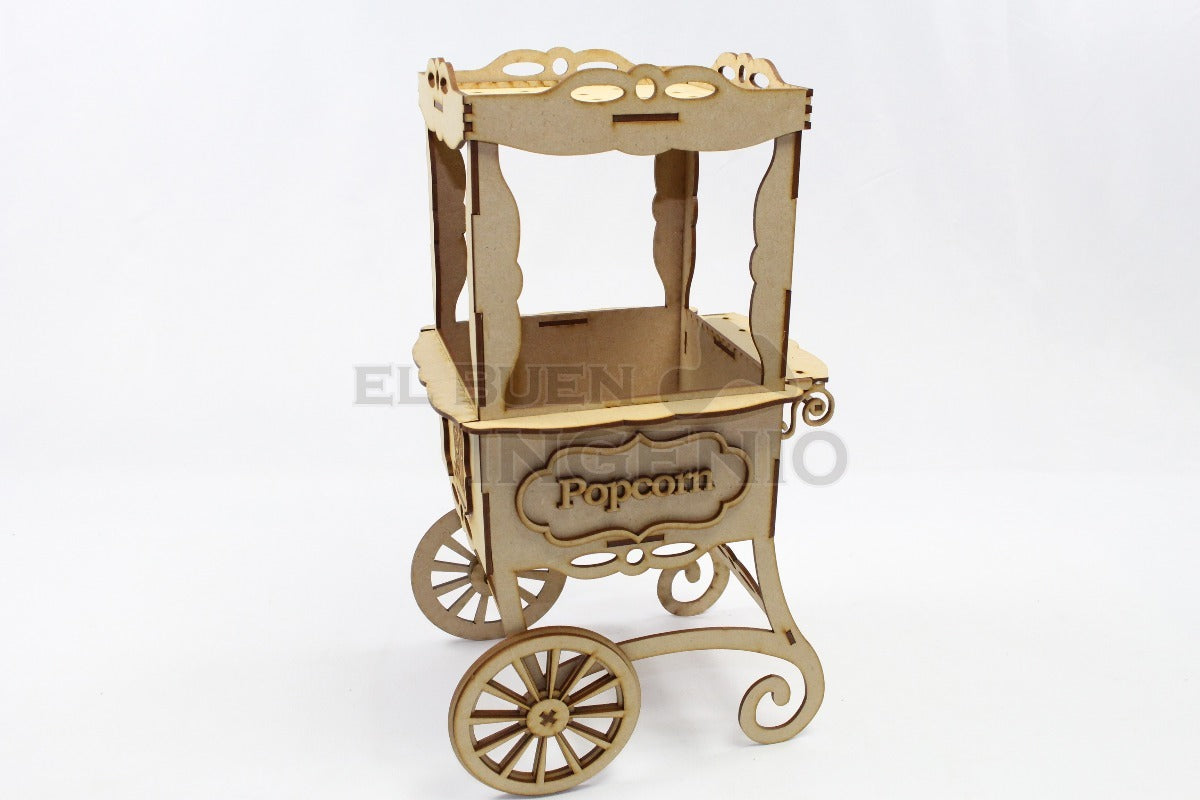 Carrito Palomitas carro para mesa de dulces