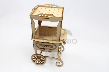 Carrito Palomitas carro para mesa de dulces