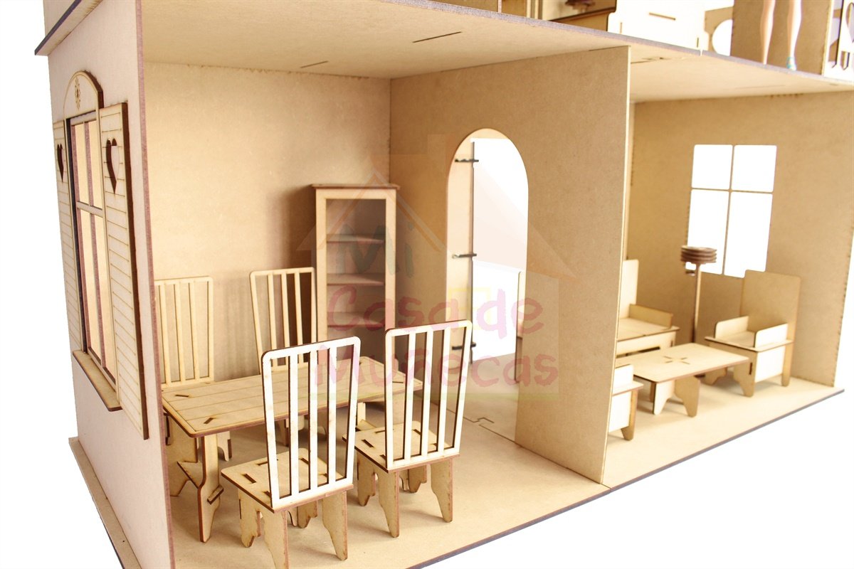 Casa de munecas barbie C2L