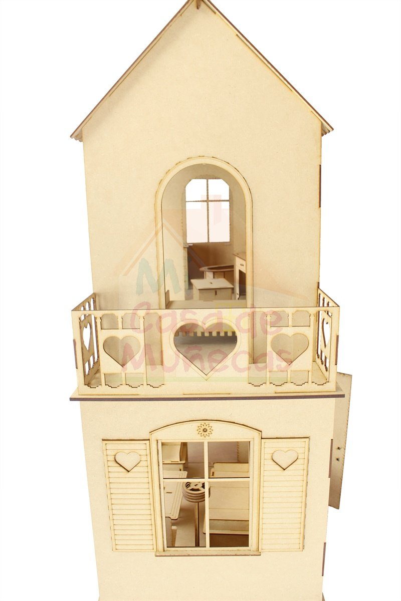Casa de munecas barbie C2L