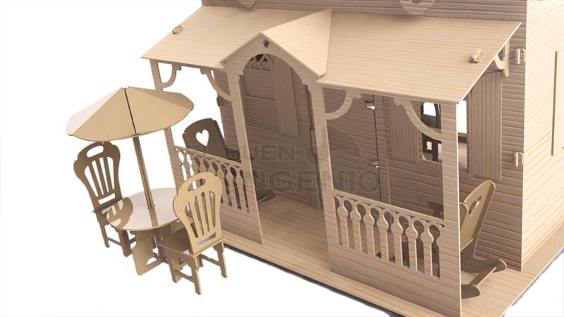 Casa de Barbie Campo
