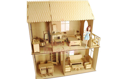 Casa de munecas barbie C2L