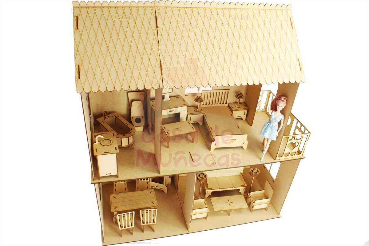 Casa de munecas barbie C2L