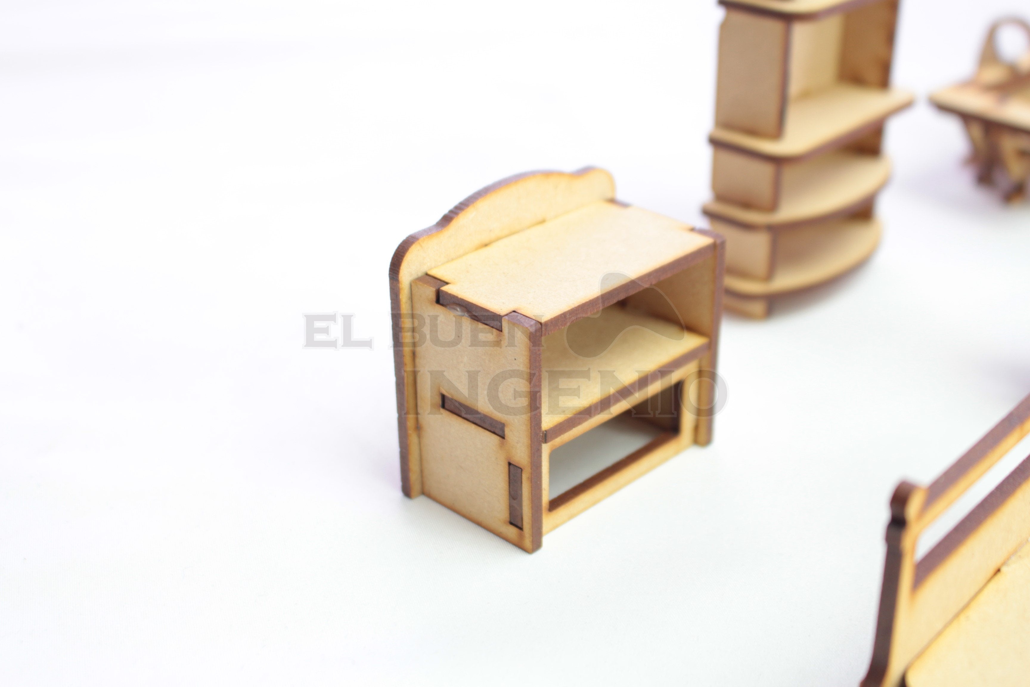 Set de muebles muñecas Polly 40 piezas