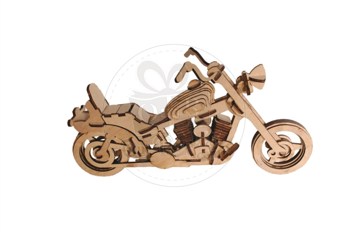 Harley Davidson Rompecabezas 3D