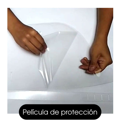 Kit Mascarilla Careta Protector Facial Con Guantes