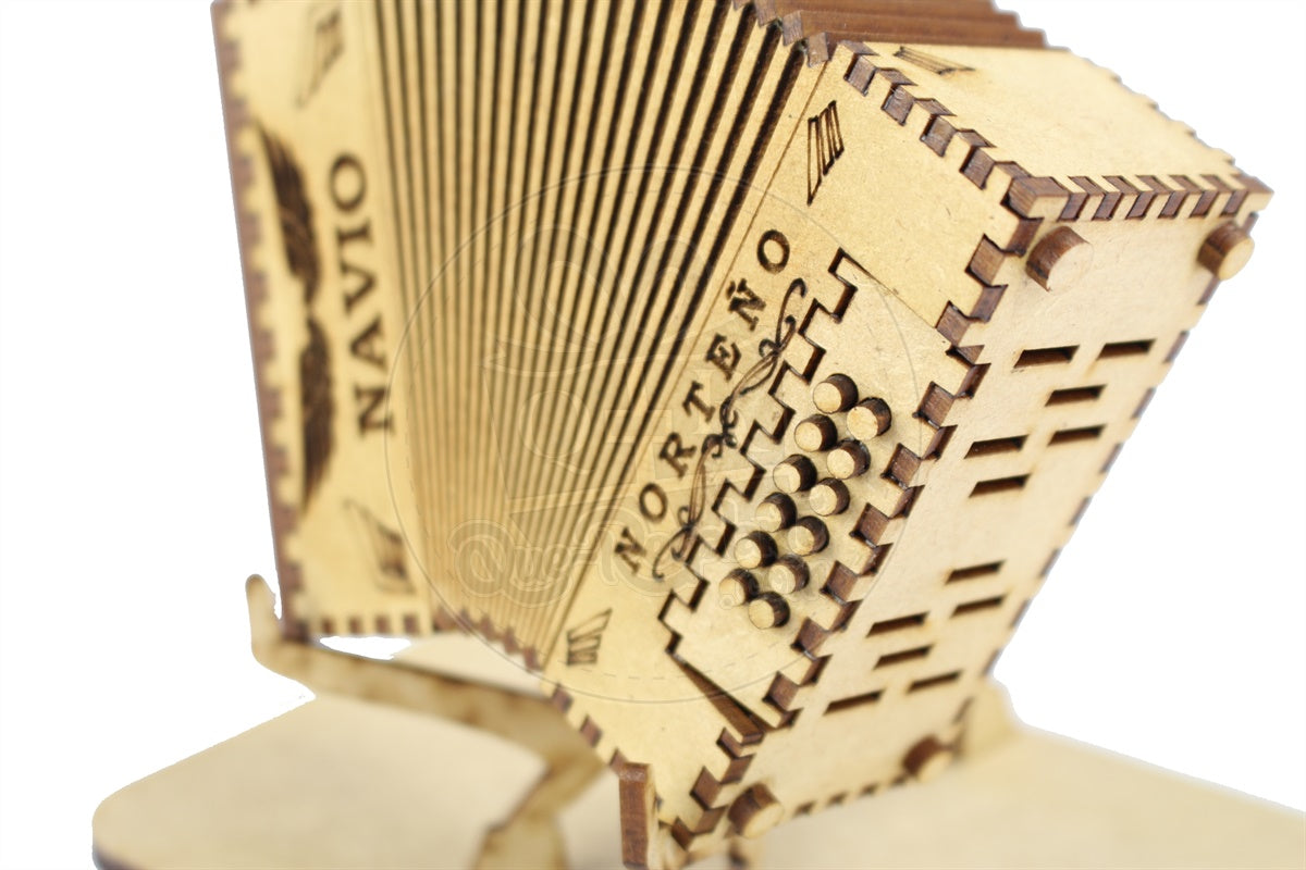 Mini Acordeon con Logo Ideal Para Regalar A Un Musico