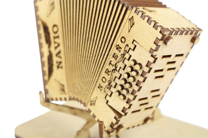 Mini Acordeon con Logo Ideal Para Regalar A Un Musico