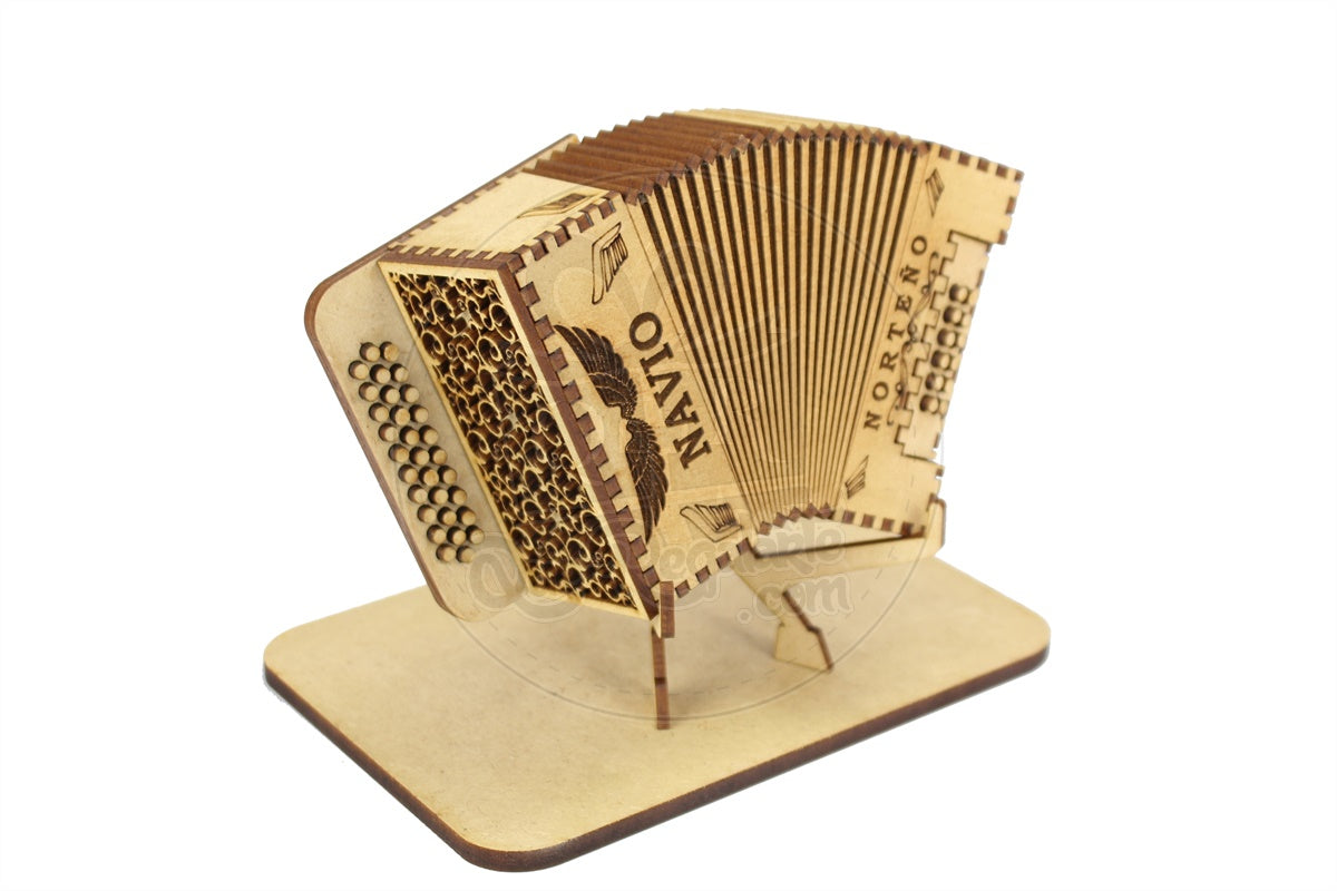 Mini Acordeon con Logo Ideal Para Regalar A Un Musico