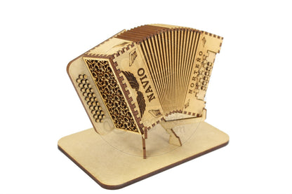 Mini Acordeon con Logo Ideal Para Regalar A Un Musico