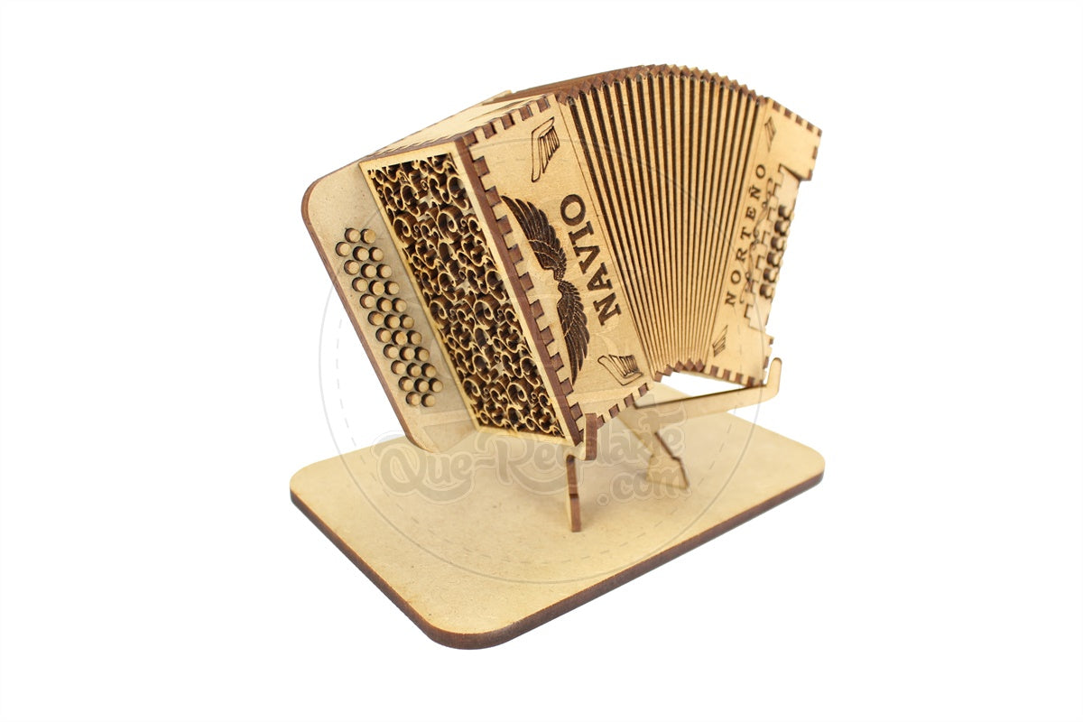 Mini Acordeon con Logo Ideal Para Regalar A Un Musico