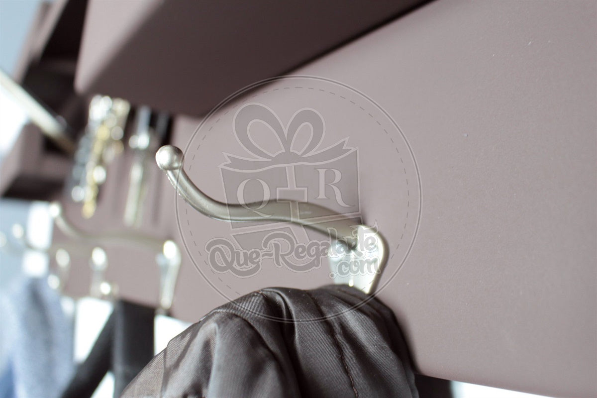 Organizador Perchero Portallaves Moderno Metalico Regalo Hombre Y Mujer Repisa Multiuso Grande
