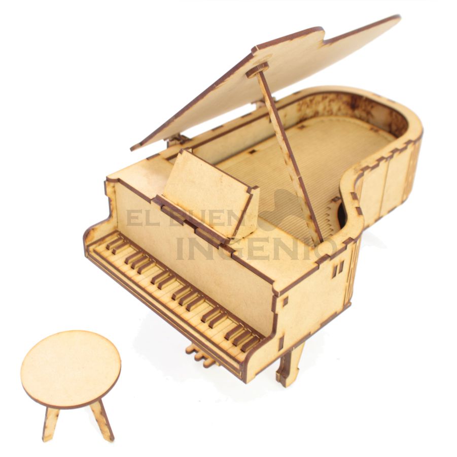 Piano de cola Rompecabezas 3D Regalo Para Musicos