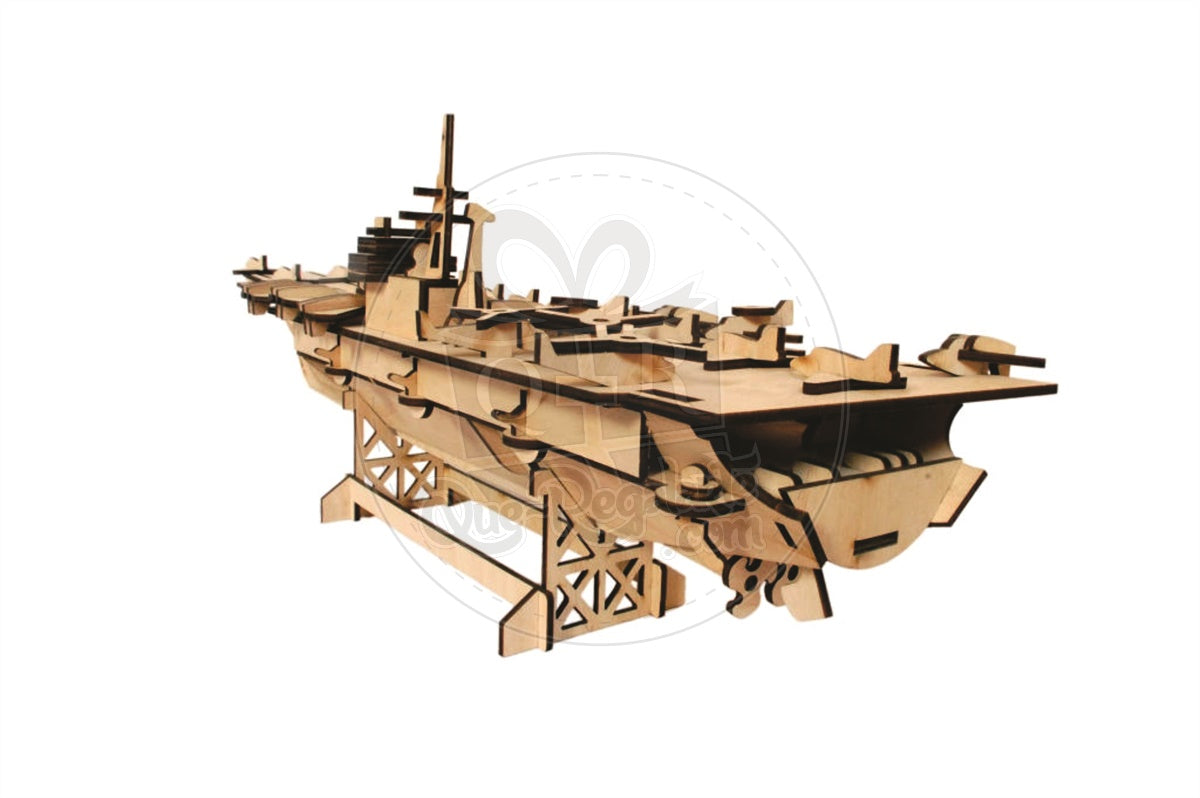Portaaviones Rompecabezas 3D