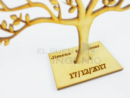 recuerdo para bautizo arbol